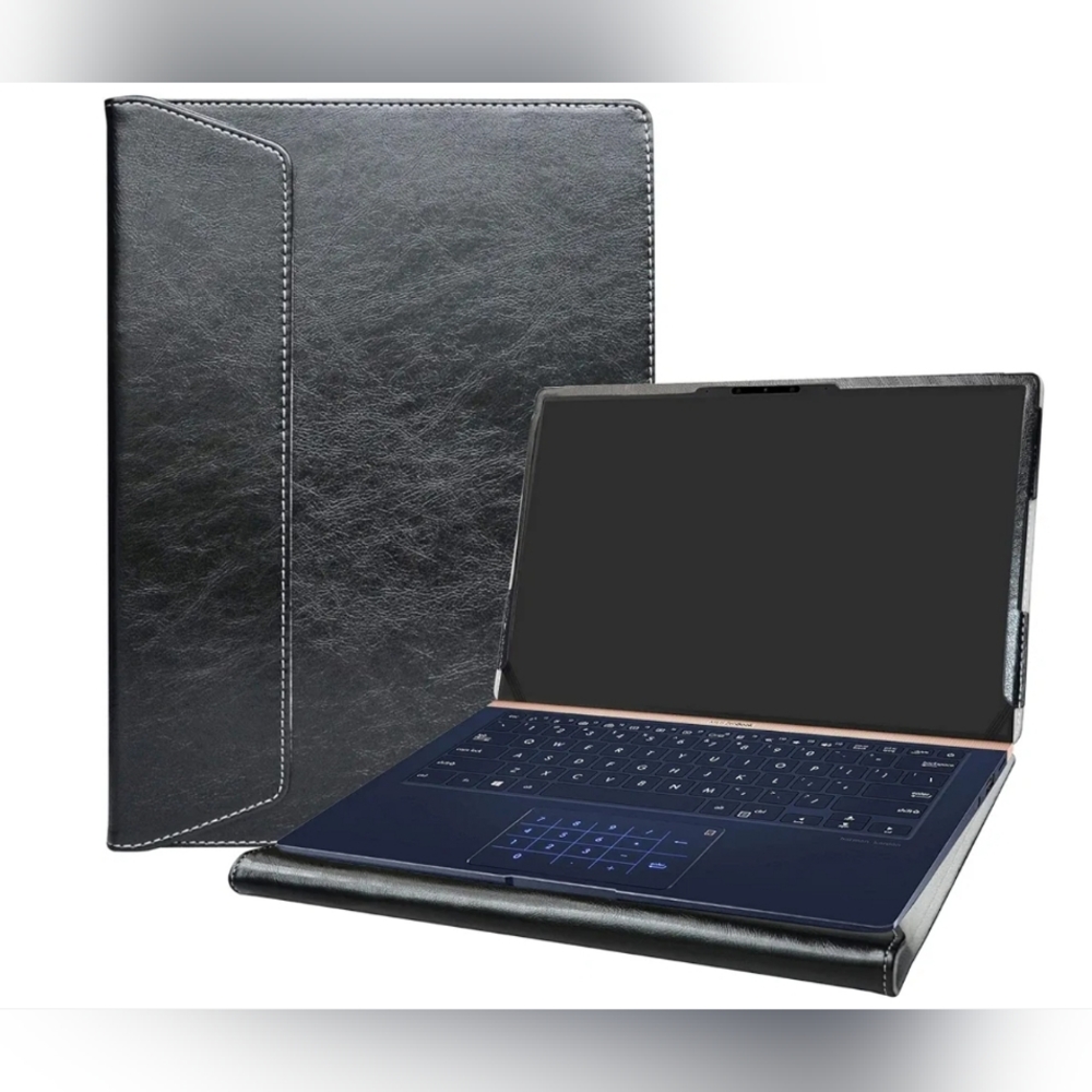 Alapmk ASUS Zenbook 14 in. Black Leather Case